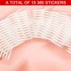 thumbnail image 3 of [Yuexinghui] Procesado Por IP 1PCS 360 Sharp Pegatinas De Doble Párpado Invisible Natural Transpirable Transparente Big Eyes Seamless Beauty Eye Stickers 360 Pegatinas Talla ANGGREK Otros, 3 of 7