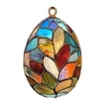 thumbnail image 2 of Ympkerial Easter Egg Ornaments Collection Features Acrylic Stained Glass Style and Religious Themes Ideal for Tree Decor and Basket Stuffers Decorations, 2 of 9