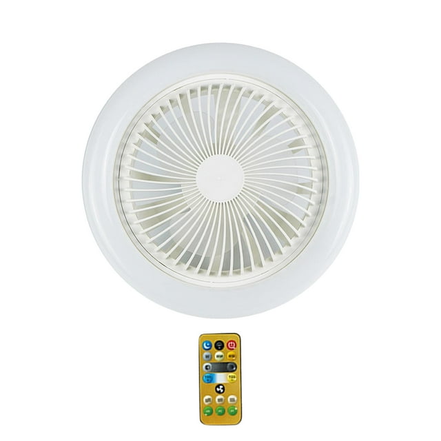 Ventiladores de techo con luces, luz de techo con ventilador, luz de ventilador de enfriamiento, ajustable Blanco 36W