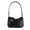 Black, variant on Spencer Shoulder Bags for Women, Cute Hobo Tote Handbag Mini Clutch Purse with Zipper Closure, Black