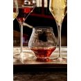 thumbnail image 4 of Luigi Bormioli Supremo 15.25 oz Pinot Noir Stemless Wine Glasses (Set of 2), Clear, 4 of 10