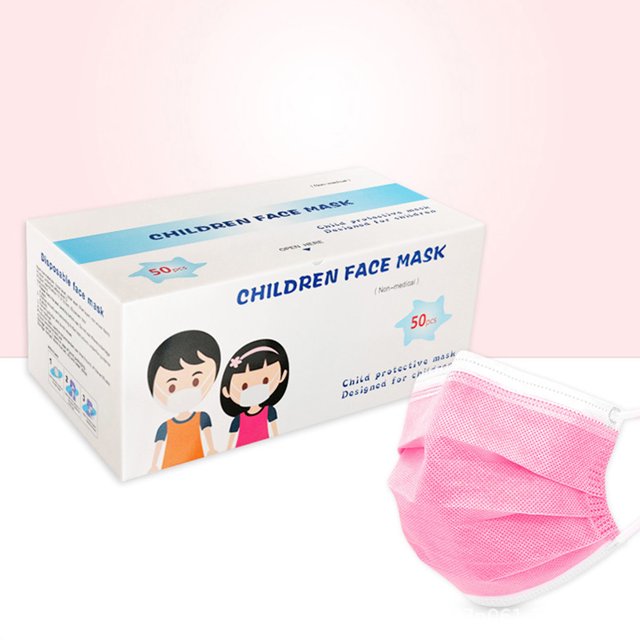 50 unidades/caja versión infantil rosa: en cuenta el color al realizar el pedido Mascarillas civiles desechables para niños nota: se requiere una caja embalada y enviada ANGGREK Otros