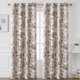 thumbnail image 2 of Blackout Curtains 84 Inch Length 2 Panels Set Floral Print Curtain Drapes for Living Room Thermal Insulated Grommet Window Curtains for Bedroom - Traditional Floral in Sage and Brown, 2 of 7