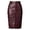 t-115Red, variant on Women's High Waist Midi Pencil Skirt Faux Leather Bodycon Split Back Skirts For Party Daily Wear,M