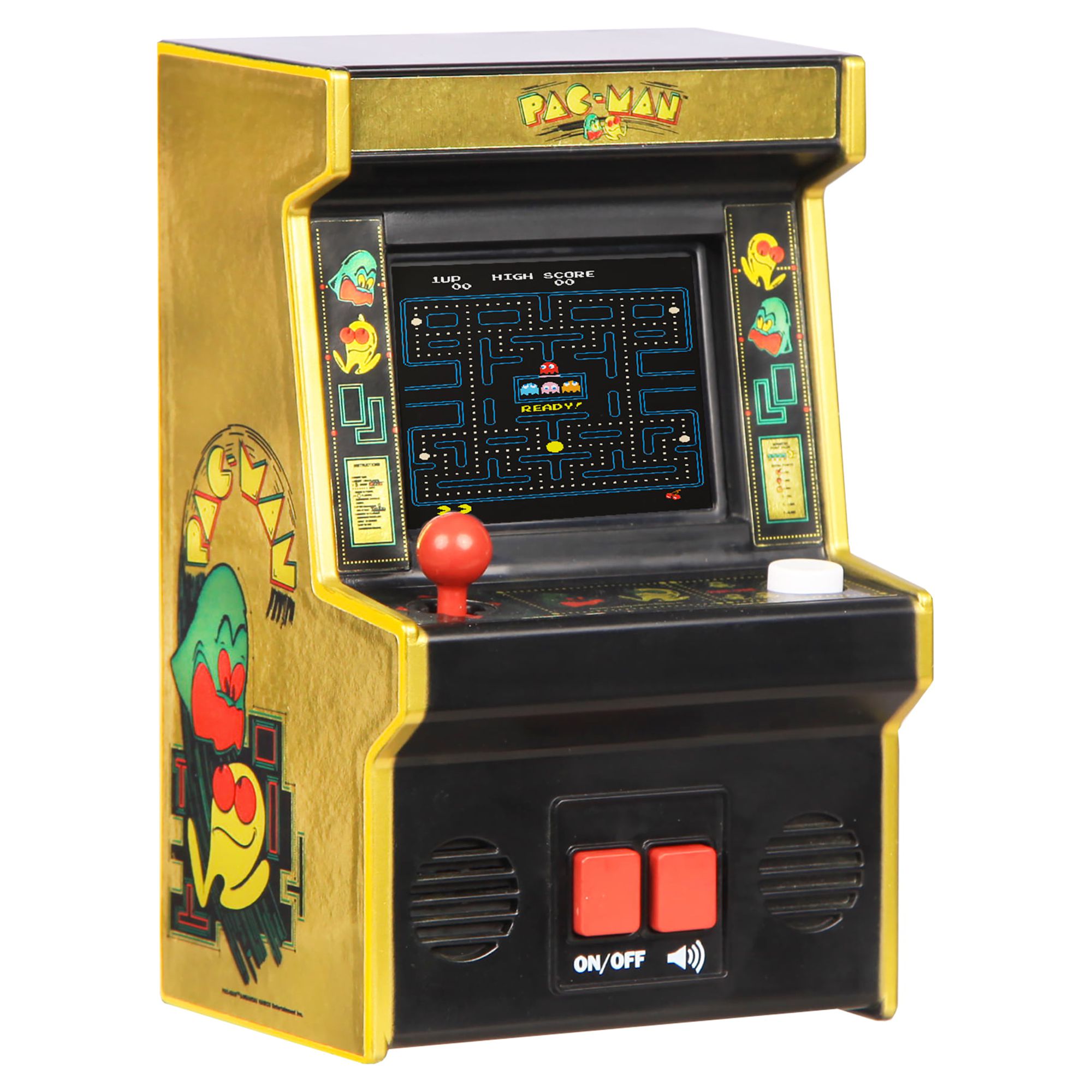 Arcade Classics - Pac-Man™ 40th Aniversary Retro Mini Arcade Game - Gold Edition (Walmart Exclusive) - image 2 of 7