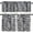 Zebra Print, variant on Leopard Print Valance Curtain Red Black Cheetah Buffalo Plaid Wild Animal Skin Rod Pocket Valance Window Treatments Short Curtains for Kitchen Farmhouse Living Room 54x18 Inch + 27x36 Inch X 2