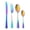 4 Piece Stainless, variant on Stainless Steel Cereal Bowls: Metal Soup Bowl - Double Walled Insulated Large Serving Rice Bowl - Unbreakable Deep Bowls for kitchen 340 ml Appr. Rainbow