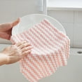 5pc Microfiber Cleaning Dish Cloths, Dish Cloths For Washing Dishes