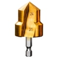 thumbnail image 2 of Cqxid Hardware Adapter Under $5 Home & Garden Faucets Combination Drill Tap & Tap Bit Set Screw Tapping Bit Tool For Drilling Tapping Countersinking Pipe Repair, 2 of 9