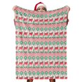 thumbnail image 5 of Christmas Blanket Clear Cat Pattern Soft Skin Friendly Festival Printing Blanket for All Seasons, 5 of 5