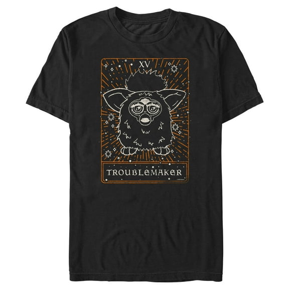 Men's Furby Troublemaker Tarot Card  Graphic T-Shirt
