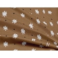 thumbnail image 5 of oneOone Rayon Brown Fabric Abstract Floral Dress Material Fabric Print Fabric By The Yard 56 Inch Wide, 5 of 8