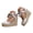 Silver, variant on Women's Espadrilles Wedge Platform Sandals Ankle Strap Closed Toe Tie up Summer Beach Shoes