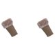 thumbnail image 4 of Sonducket 1 par de calentadores de piernas de piel, accesorio de ropa elegante y sencillo, cubierta de calcetín para mujer, ropa de exterior Caqui 2Conjunto, 4 of 6