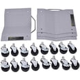 thumbnail image 6 of 4 Pieces Tire Wheel Car Dollies, Wheel Dollies Set of 4 Dolly Vehicle Car Casters, 6000lbs Capacity Heavy Duty Tire Skates Dolly (Gray)$$Tools, 6 of 6