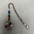 thumbnail image 4 of Metal Book Markers with Crystal Stone Pendant Reading Accessories, 4 of 21