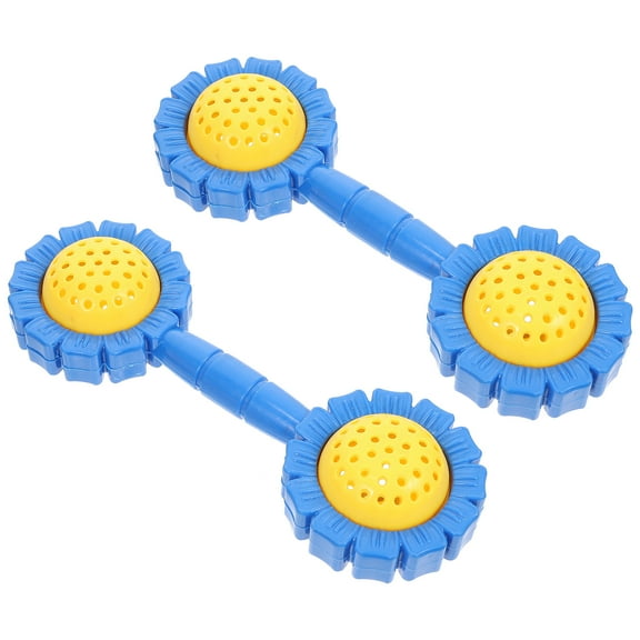 Masteelf Kids Dumbbells Set of 2, Small ABS Weights with Fun Design for Easy Handling and Safe Exercise