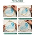 thumbnail image 6 of Chihuahua DIY Stamped Cross Stitch Kits for Beginners Easy with Hoop 11CT Needlepoint Embroidery Counted Cross Stitch Kits Art Craft Wall Decoration 30x30cm(2), 6 of 7