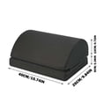thumbnail image 3 of Hbdhejl Office Rest Mat Airplane Leg Rest Semi Cylindrical Foot Pad Foot Stand For Desk Office Footrests Foot Stool Footstool Sponge Foot Rest Pad Support Pillow Polyester Feet, 3 of 5