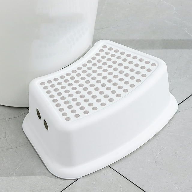 LSLJS Toilet Stool Squatting Poop Stool Bathroom Potty Step Stool Toilet Assistance Steps Step Stool Fits All Toilets Detachable Stackable Chamber Pot Bench Home Essentials