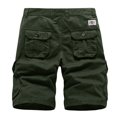 thumbnail image 2 of BXINGOHAI Polka Dot Shorts Deals $15 & Under Teen Kids Girls Shorts Elastic Waist Casual Denim Short for Girls Summer Cotton with Pockets Jeans Shorts 1-16 Years Army Green,XXL, 2 of 2