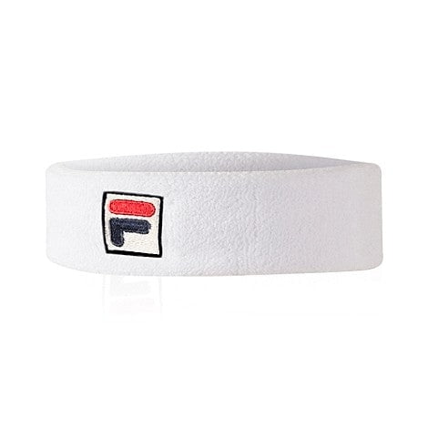 Fila Solid Headband Color: White