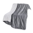 thumbnail image 2 of Double-Sided Lamb Fleece Blanket Coral Velvet + Fleece, Thick Warm Childs Winter Blanket – Machine Washable Plush Throw for Bed Couch Cold Night Comfort, 2 of 6