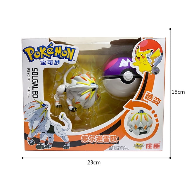 Figuras de acción de Pokémon para niños, juguetes de deformación de Pokeball Pikachu GYARADOS, monstruo de bolsillo, mascota, Anime, regalo