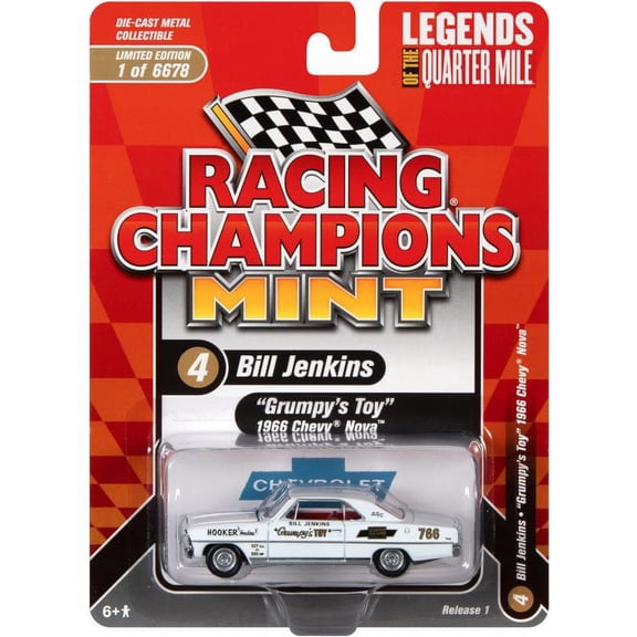 1966 Chevy Nova "Grumpy's Toy", Bill Grumpy - RC2 RCSP019-24 - 1/64 scale Diecast Model Toy Car
