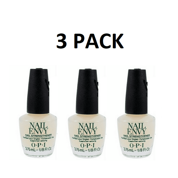 3 Pack Opi Nail Envy Mini Nail Strengthener Original 3 Bottles X 0 125 Fl Oz Each Walmart Com Walmart Com