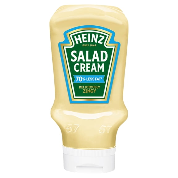 Heinz 70% Less Fat Salad Cream 415g, Imported from Britain