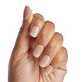 thumbnail image 2 of KISS Salon Acrylic Nude French Press on Nails, Chic Beats, Beige, Short Squoval, 28 Count, 2 of 7