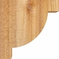 thumbnail image 3 of 4"W x 8"D x 8"H Alpine Rough Sawn Corbel, Western Red Cedar, 3 of 9
