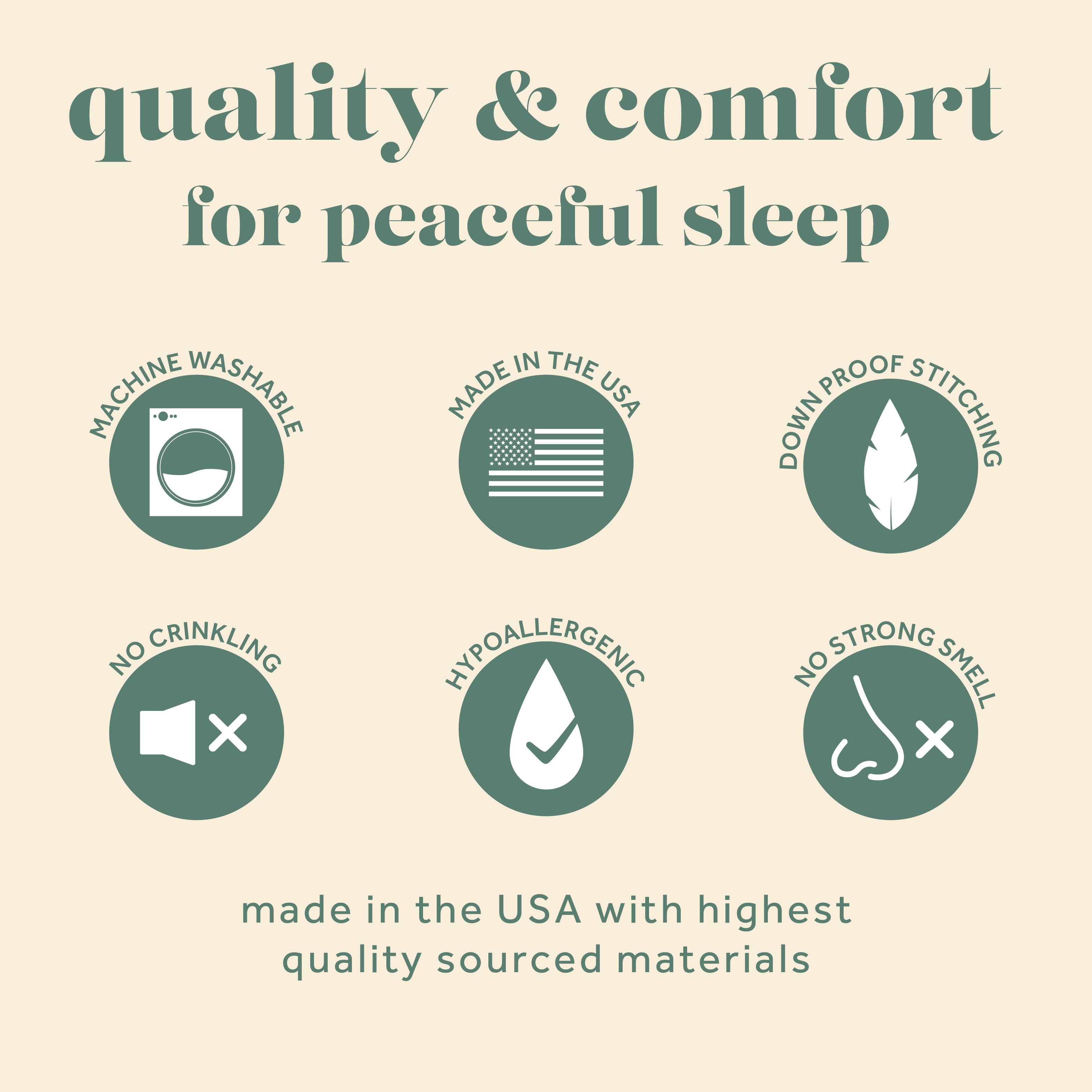ComfyDown Down Feather White Comforter - Made in USA - 100% Cotton Cover, Light Weight Hotel Luxury Bedding Comforters, All Season Washable Duvet Insert with Corner tabs - (Queen)