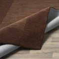 thumbnail image 5 of Hauteloom Cord Wool Living Room, Bedroom Area Rug - Contemporary - High Pile - Dark Brown - 9'9" Square, 5 of 13