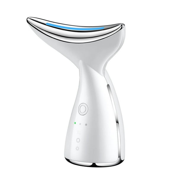 Fiudx Reductor de Papada, Dispositivo Antiedad para Rostro y Cuello, Reafirmante y Reafirmante de La Piel, Eliminación y Suavizado de Arrugas, Tratamiento de Spa En Casa, Rutina de Belleza Femenina,