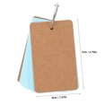 thumbnail image 3 of TEHAUX 350 Pieces Note-taking Memo Card Blank Word Cards Assorted Color for Giving, 3 of 4