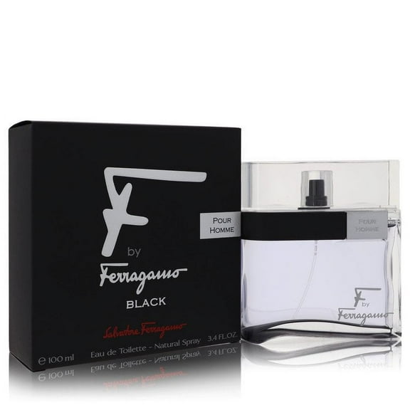 F Black by Salvatore Ferragamo Eau De Toilette Spray 1.7 oz for Male