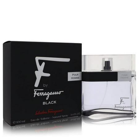 F Black by Salvatore Ferragamo Eau De Toilette Spray 1.7 oz for Male