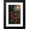 thumbnail image 2 of Joseph von Führich 11x14 Black Modern Framed Museum Art Print Titled - The Death of the Palatinate Count Otto of Bavaria (1829), 2 of 5