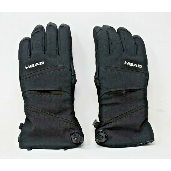 Head Adult Unisex Ski Winter Insulated Gloves DuPont Sorona Black S