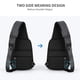 thumbnail image 4 of Paquete de un solo hombro MARK RYDEN Portátil de moda Casual Anti-ladrón multifuncional impermeable carga USB Hombres Bolsa de un solo hombro Maboto Paquete de un solo hombro, 4 of 7