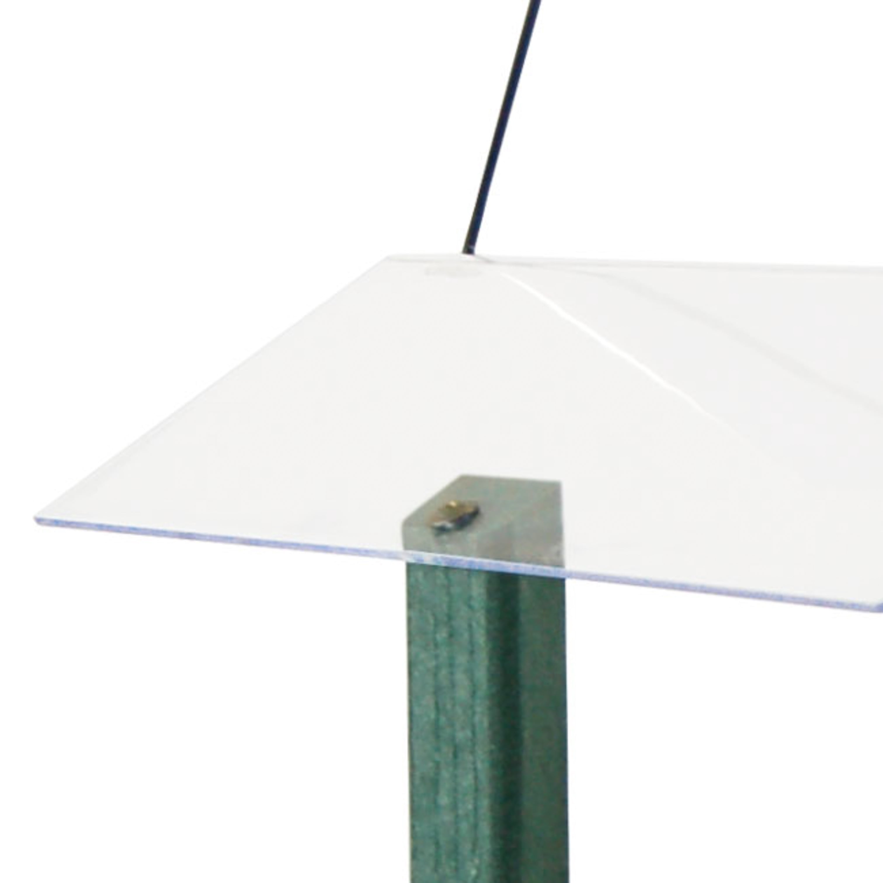 Audubon Going Green Double Platform Bird Feeder - Removable Tray - Green