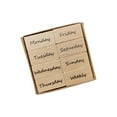 thumbnail image 3 of Juego de Sellos de Madera BLESIY Sello de elaboración, 3 of 8