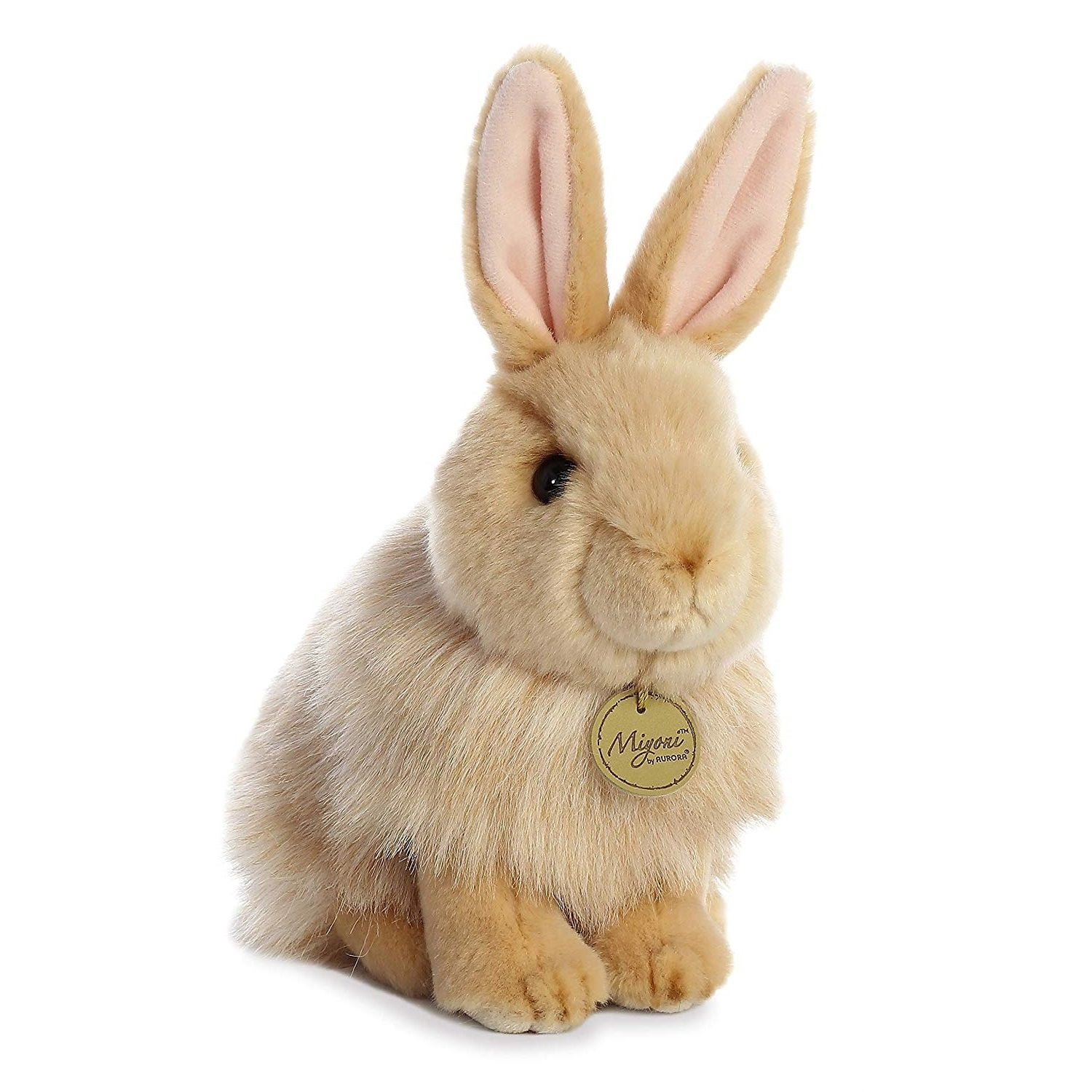 Lop Eared Bunny Rabbit Sitting Miyoni 7.5-10 in Plush Stuffed Toy Animal AU26171 