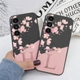 thumbnail image 4 of Letter Flower Phone Case For Samsung Galaxy S23 S 23 Plus Shockproof TPU Bumper Soft Silicone Cover For Samsung S23 Ultra Fundas, 4 of 5