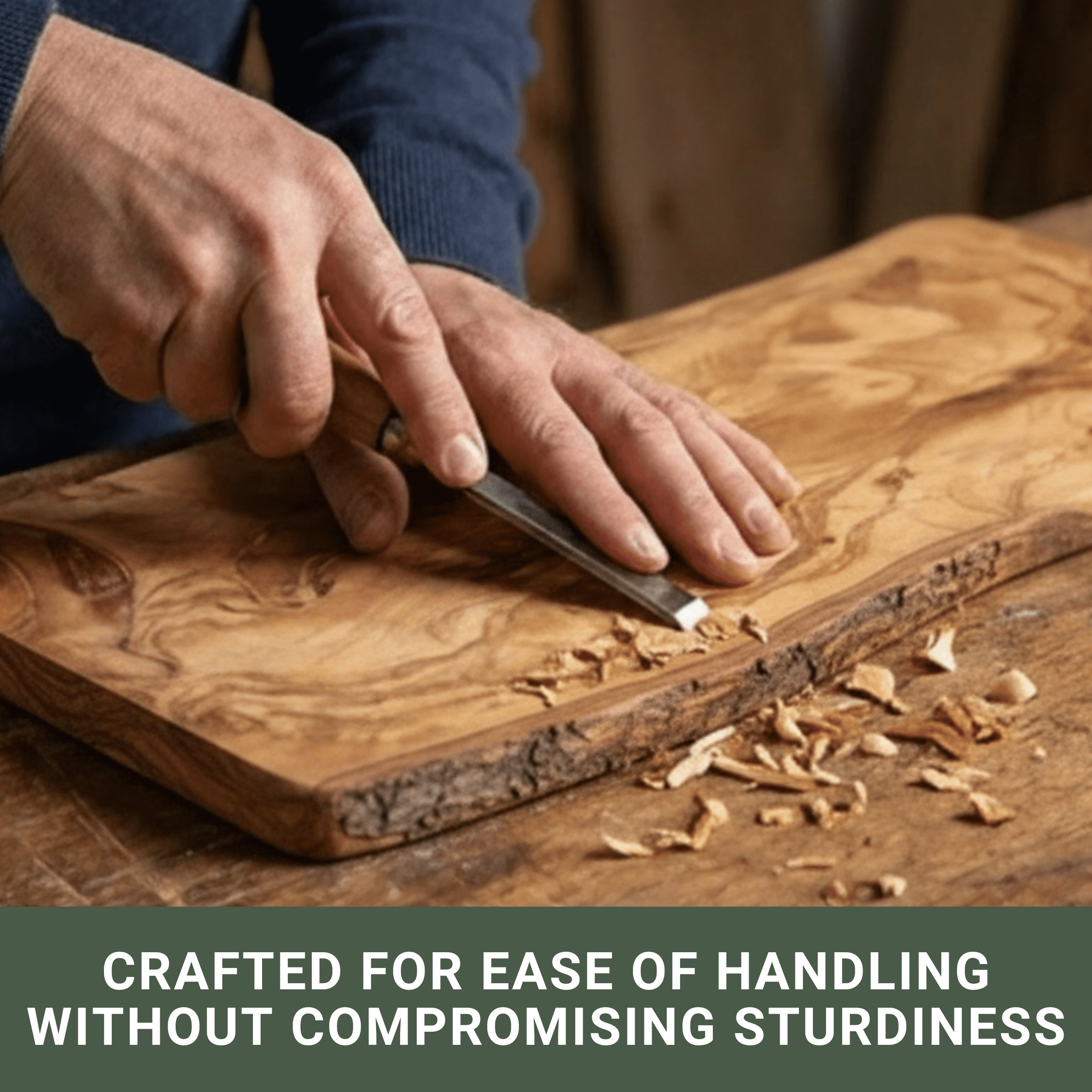 The Live Edge - Olive Wood Cutting Board for Kitchen | Wood Slab for Meat Cheese  Bread Cutting