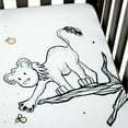 thumbnail image 4 of JumpOff Jo - Fitted Crib Sheet, Fits Standard Crib Mattress, Super Soft 100% Cotton, 28 in. x 52 in. - Lionhearted, 4 of 5