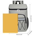 thumbnail image 3 of Practical Oxford Cloth Backpack Meal Container Backpack Large Capacity Insulated Cooler Bag, 3 of 8