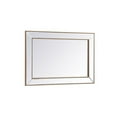 thumbnail image 6 of Iris beaded mirror 42 x 28 inch in antique gold, 6 of 9